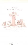 Norton-Norton Tool and Cutter Grinding Machines, Catalog of Parts Manual 1927-Belt Driven Grinder-Motor Driven Grinder-No. 1 Belt Driven-No. 2 Belt Driven-02